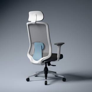 GREEN SOUL Cosmos Lite Minimal Design Ergonomic Office Chair | Synchro-Tilt Recline Mesh Office Adjustable Arm Chair