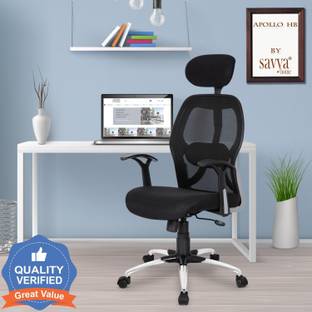 SAVYA HOME Apollo HBCB Mesh Office Executive Chair