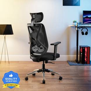 GREEN SOUL Zodiac Pro Office Chair, High Back Ergonomic 4D Armrest Mesh Office Adjustable Arm Chair