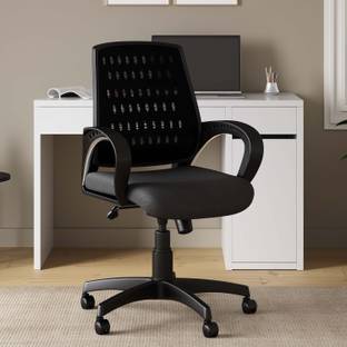 Flipkart Perfect Homes Mesh Mid-Back 898 Century Drafting Staff, Workstation, Desk Mesh Office Executive Chair