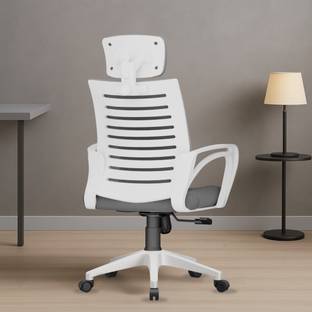 beaatho Verona High Back Ergonomic Revolving Nylon Office Arm Chair