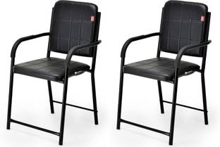 RATISON Comfortable Chair Office Study Computer Library Visitor Chair Leatherette Office Arm Chair