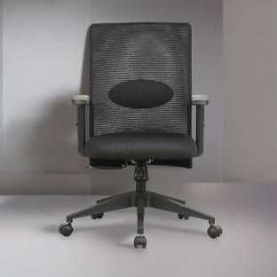 Featherlite Contact MB Mesh Fabric Office Adjustable Arm Chair
