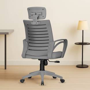 beaatho Verona High Back Ergonomic Revolving Nylon Office Arm Chair