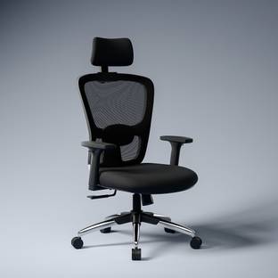GREEN SOUL Jupiter Superb High Back Ergonomic |Home, Office|2D Armrest|Lumbar Support Mesh Office Adjustable Arm Chair