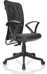 Make My Chairs Durasit L Mid Back High Cushion Seat Fabric Office Executive Chair