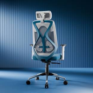 Vergo Transform Prime High Back Ergonomic Home Office Chair|Headrest,2D Armrest,Lumbar Mesh Office Executive Chair