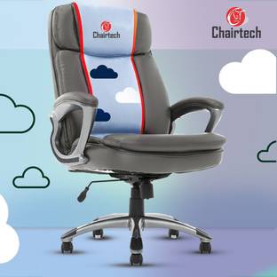 CHAIRTECH Leatherette Office Adjustable Arm Chair