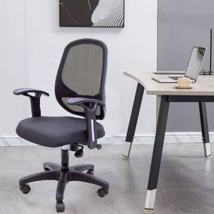 MAESTRO SEATING SYSTEMS Home & Office Mesh Chair with Fixed Handles -Comfortable Desk Chair Office Chair Fabric Office Adjustable Arm Chair