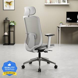 GREEN SOUL Cosmos Pro Premium High Back Ergonomic Chair | 4D Armrest,Headrest Mesh Office Adjustable Arm Chair