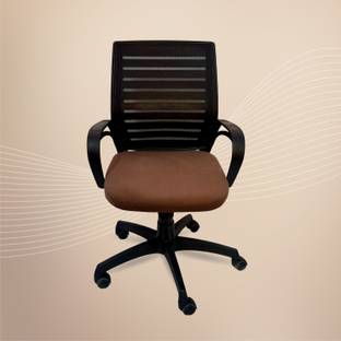 ACTIVA Jerry Executive Office & Study Chair|Adjustable Height & 360° Swivel Wheels| Leatherette Office Executive Chair