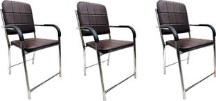 GOYALSON Ergonomic Executive High Back Desk Office visitor study home work Chair Leatherette Office Visitor Chair