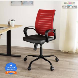 Flipkart Perfect Homes Bruce Fabric, Mesh Office Executive Chair