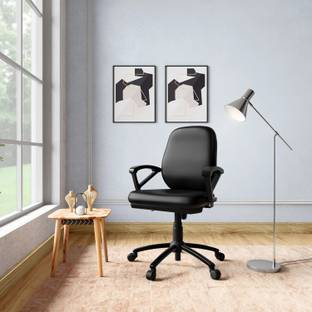 Godrej Interio Virtue Leatherette Office Arm Chair