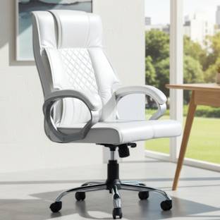 MRC Executive Chairs Glory Ergonomic Boss High Back Leatherette Office Arm Chair