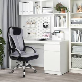 Rose Designer Chairs Kyte Leatherette Office Executive Chair