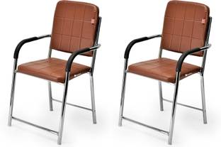 SOMRAJ Office Visitor Study Chair Computer Labs Hostel School Library Chair Leatherette Office Visitor Chair