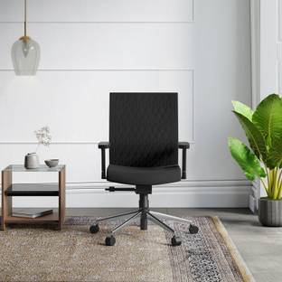 Godrej Interio Prime Full Back Fabric Office Adjustable Arm Chair