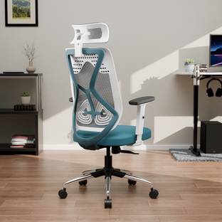 GREEN SOUL Zodiac Lite High Back Ergonomic Chair|Home, Office, WFH|1D Armrest|Premium Mesh Office Adjustable Arm Chair