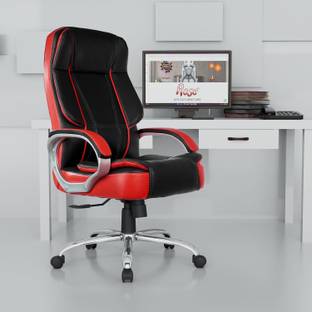 Rose Designer Chairs SpaceX Office Chair | 3-Years Warranty Included | Cushioned Seat | Leatherette Office Executive Chair