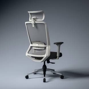 GREEN SOUL Leo | Designed for Broad Shoulders | Ergonomic Office Chair for Work| 2D Armrest Mesh Office Executive Chair