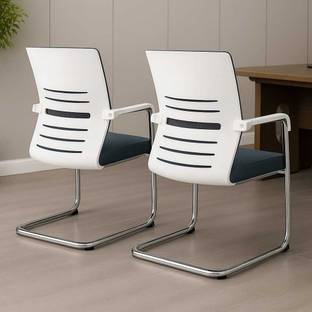 Pistevo Office Study Computer Library Visitor Chair with Arm Rest Mesh Office Arm Chair