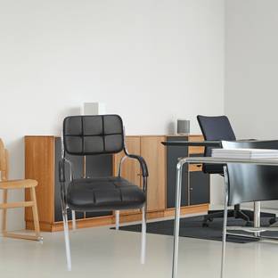 Guru Leatherette Office Visitor Chair