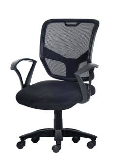 MAESTRO Comfortable Office Chair with Ergonomic Design and Adjustable Height Chair Fabric Office Arm Chair