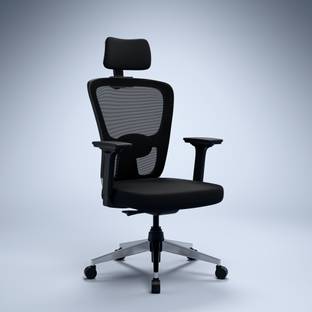 GREEN SOUL Jupiter Superb (2025 Edition) | Intelli-Adapt Recline Mechanism | 3D Armrest Fabric Office Adjustable Arm Chair