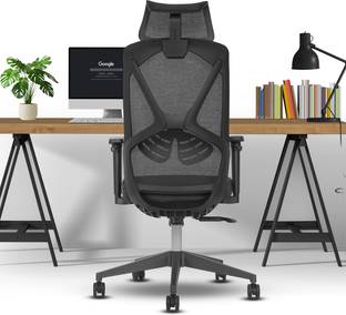 Make My Chairs Warrior High Back Ergonomic Home Office Chair|3 Years Warranty Mesh Office Executive Chair