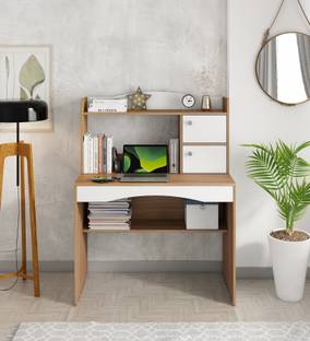 A GLOBIA CREATIONS Pine Engineered Wood Study Table