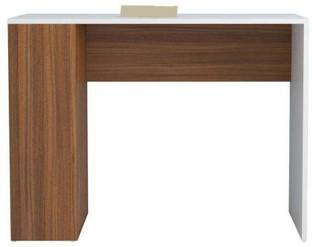 Floresta Wud Saber Study Table with Side Shelves Engineered Wood Study Table