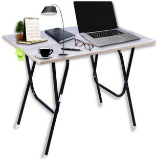 EuroQon Smart Foldable Space Saver Laptop, Dining & Study Engineered Wood Office Table