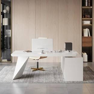 NG Decor Engineered Wood Office Table