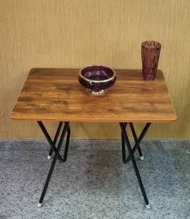 VIKUFURN Foldable Office table Engineered Wood Study Table