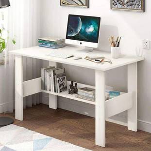 ANIKAA Renne Office Table | Writing Desk Engineered Wood Study Table