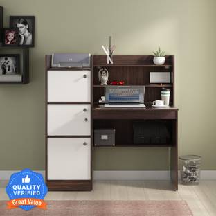 A GLOBIA CREATIONS Brook Engineered Wood Study Table