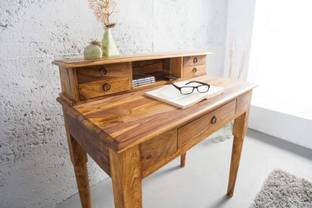 Flipkart Perfect Homes Solid Wood Study Table