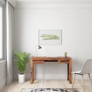 Rajgharana Pure Sheesham Wooden Writing Study Desk Computer Laptop Table For Home & Office Solid Wood Study Table