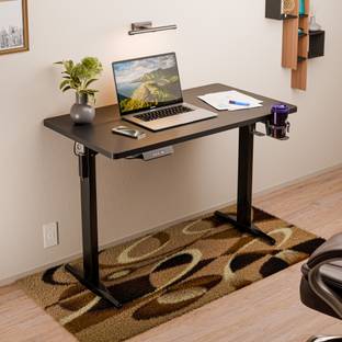 GREEN SOUL Surface Lite Multi-Purpose Electric Height Adjustable Study Table | Engineered Wood Office Table