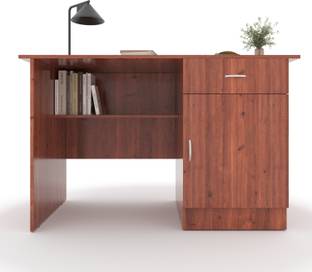 CREATIVE QUBE Engineered Wood Office Table