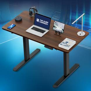 The Sleep Company Adjustable Desk 1200x600x700 | Sit-Stand Ergonomic Table | Engineered Wood Office Table