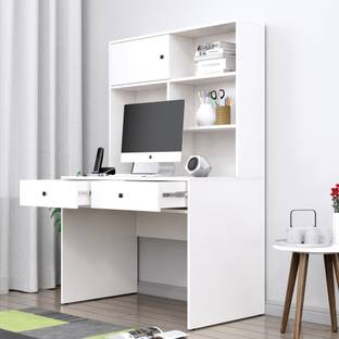 Hexa Red Engineered Wood Study Table