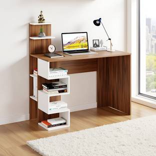 FURNEASER Engineered Wood Study Table