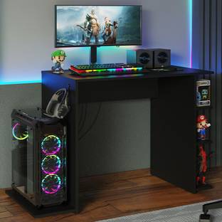 Madesa Gaming Computer Table and Office Desk Engineered Wood Office Table