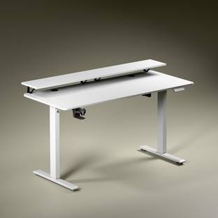 GREEN SOUL Elevate Multi-Purpose Electric Height Adjustable Study Table | Engineered Wood Office Table