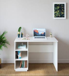 FURNEASER Carren Computer Table Large Size, Laptop Table, Engineered Wood Study Table