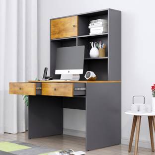 Hexa Red Study Table for Adults, Computer Table, Study Table for Students, Office Table Engineered Wood Study Table