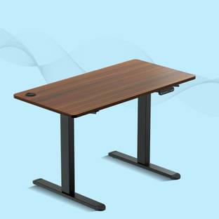 द स्लीप कंपनी Adjustable Desk 1600x700x700 | Sit-Stand Ergonomic Table | इंजिनीयर्ड वुड ऑफिस टेबल