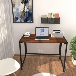 Pazano Multipurpose Desk For Writing, Study Table, Office Table, Computer Table, Work From Home Workstation Table (92x46x75cm) Engineered Wood Study Table